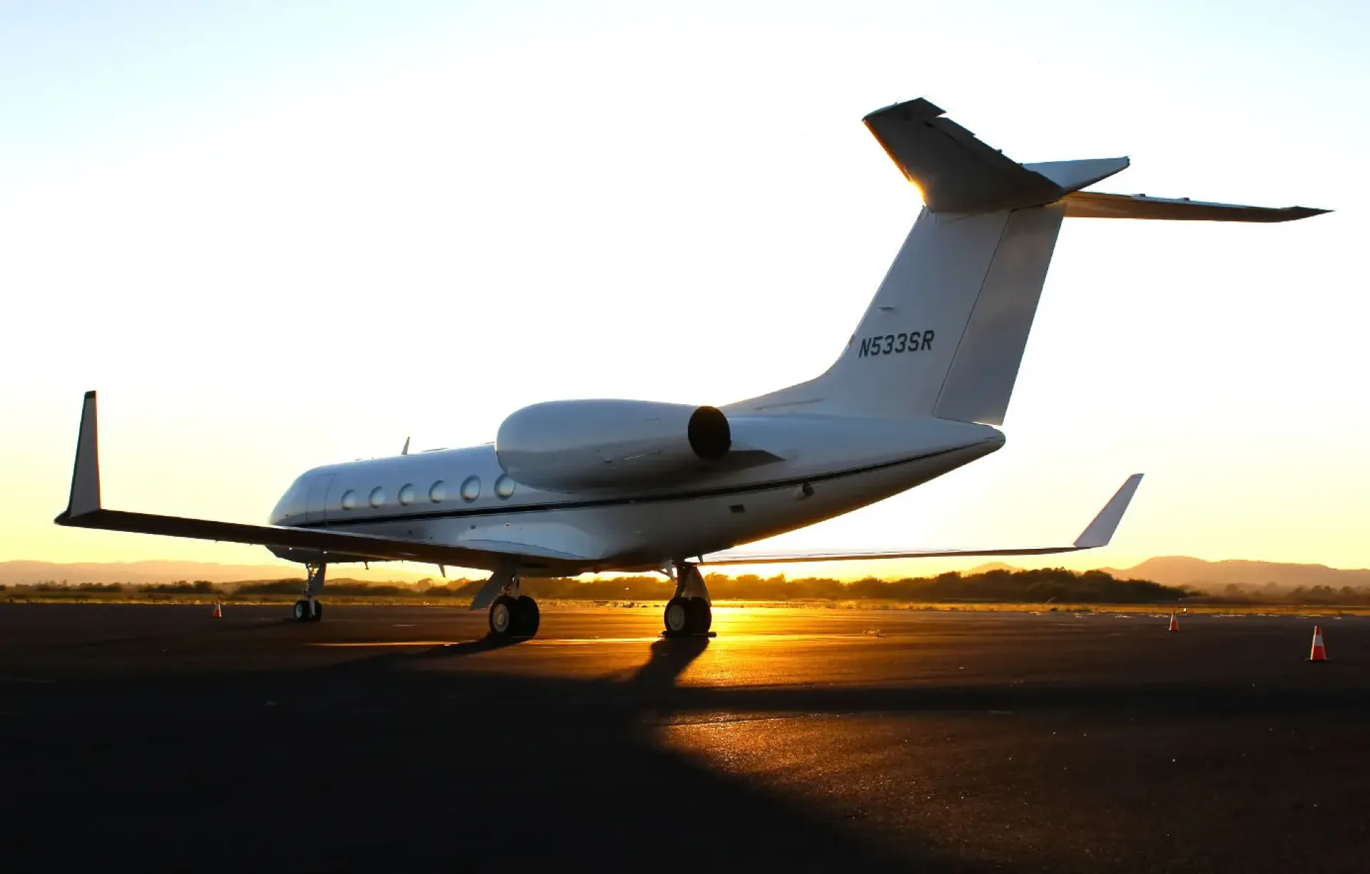Each aircraft's registration is unique