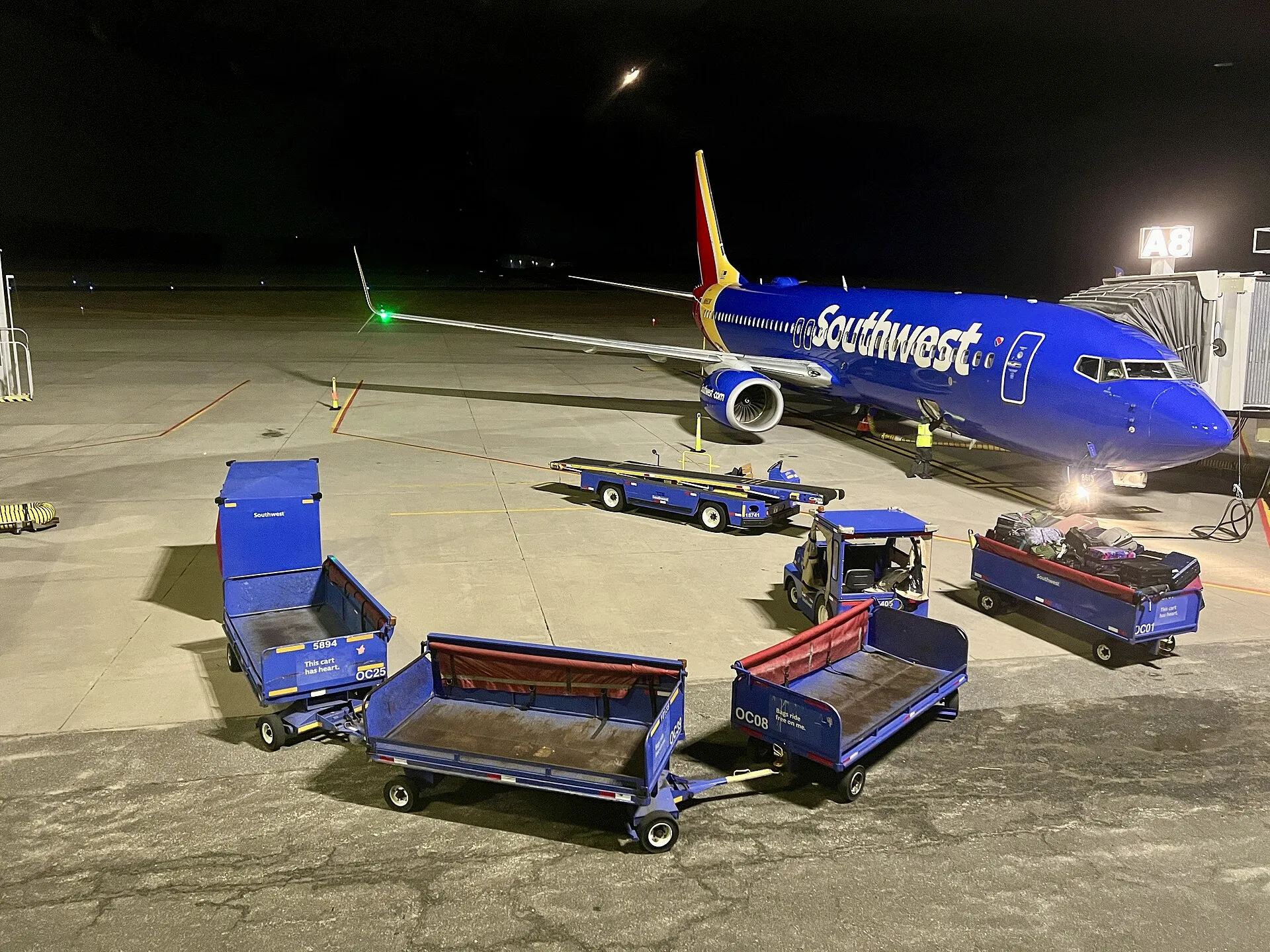 Иллюстрация к статье «Флот Southwest Airlines в мае 2026 года»